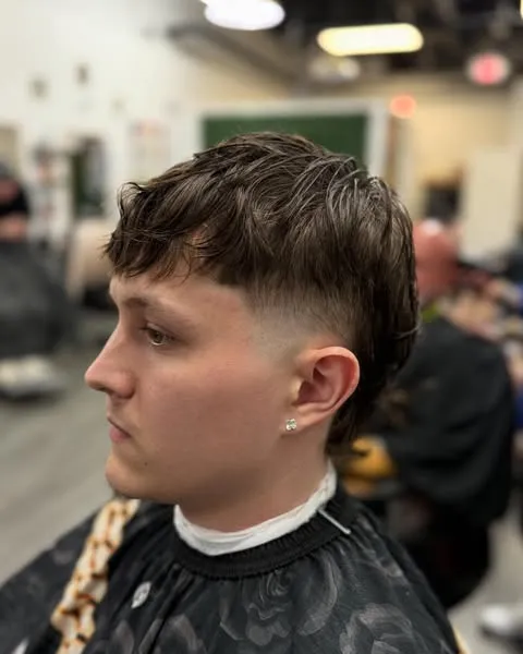 French crop with a low fade